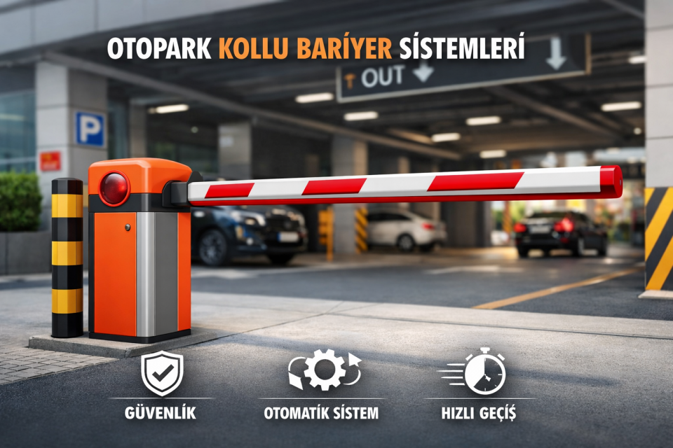 Kollu otopark bariyeri (boom arm)